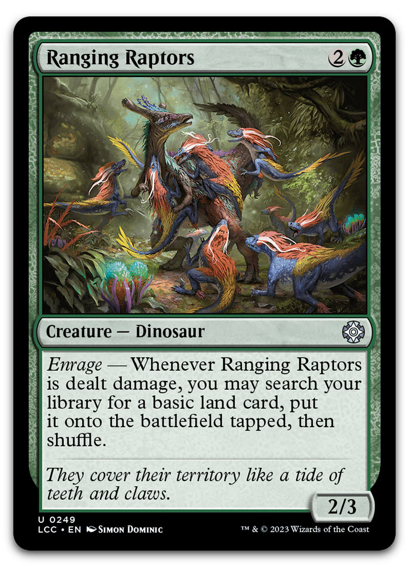 Ranging Raptors (Commander: The Lost Caverns of Ixalan)