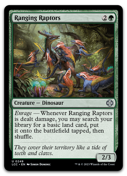 Ranging Raptors (Commander: The Lost Caverns of Ixalan)