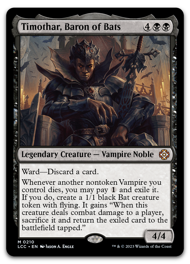 Timothar, Baron of Bats (Commander: The Lost Caverns of Ixalan)