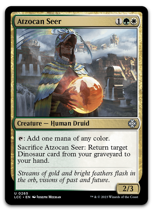 Atzocan Seer (Commander: The Lost Caverns of Ixalan)