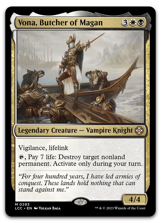 Vona, Butcher of Magan (Commander: The Lost Caverns of Ixalan)
