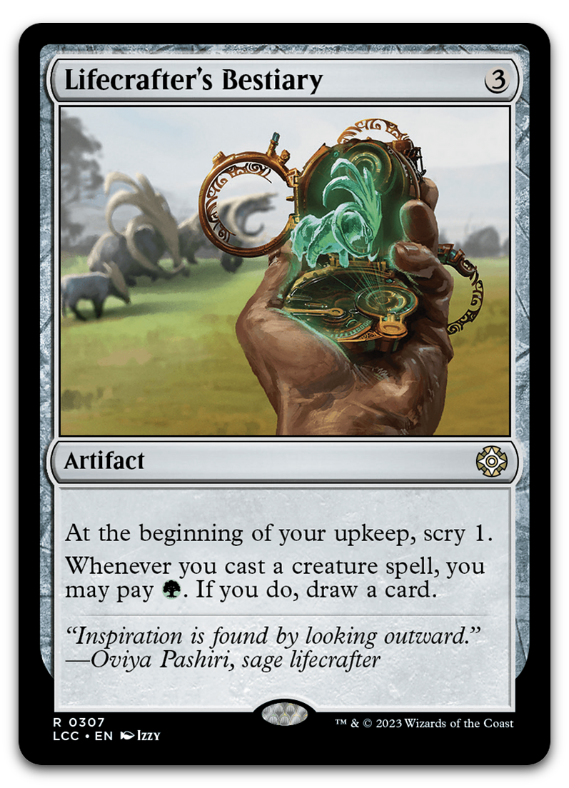 Lifecrafter's Bestiary (Commander: The Lost Caverns of Ixalan)