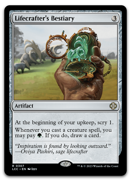 Lifecrafter's Bestiary (Commander: The Lost Caverns of Ixalan)