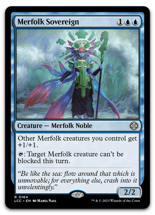 Merfolk Sovereign (Commander: The Lost Caverns of Ixalan)