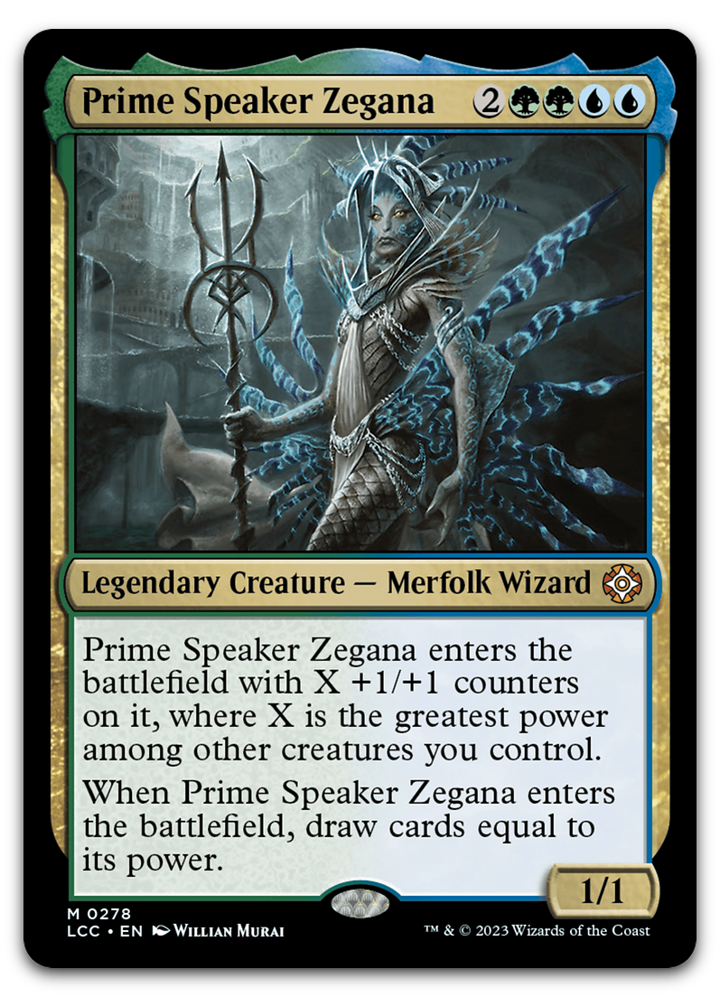 Prime Speaker Zegana (Commander: The Lost Caverns of Ixalan)