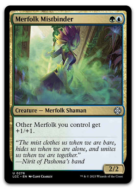 Merfolk Mistbinder (Commander: The Lost Caverns of Ixalan)
