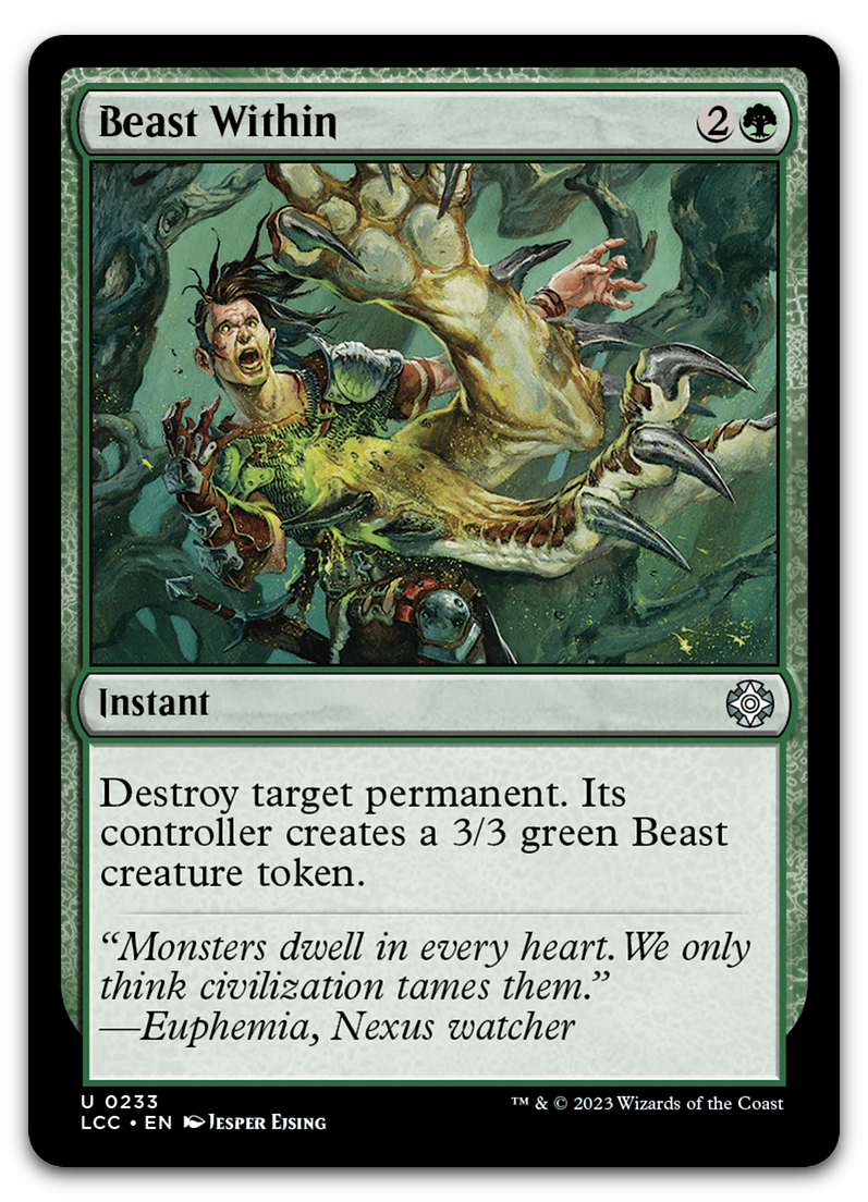 Beast Within (Commander: The Lost Caverns of Ixalan)