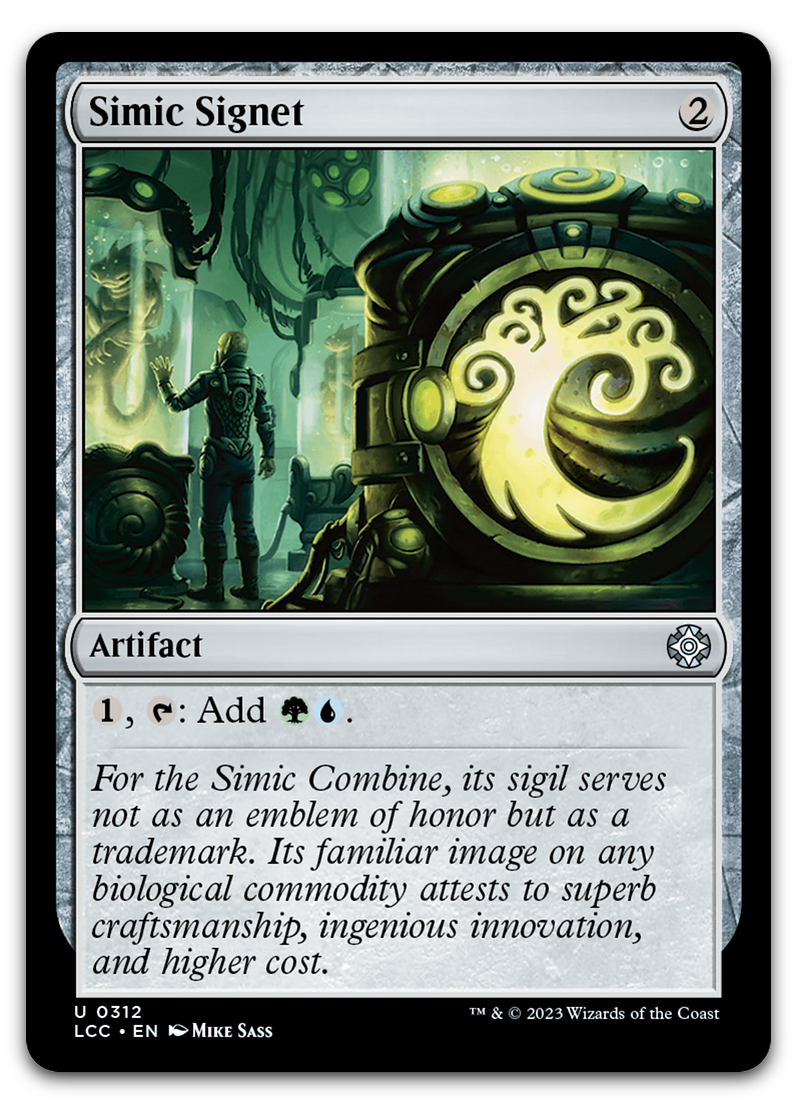 Simic Signet (Commander: The Lost Caverns of Ixalan)