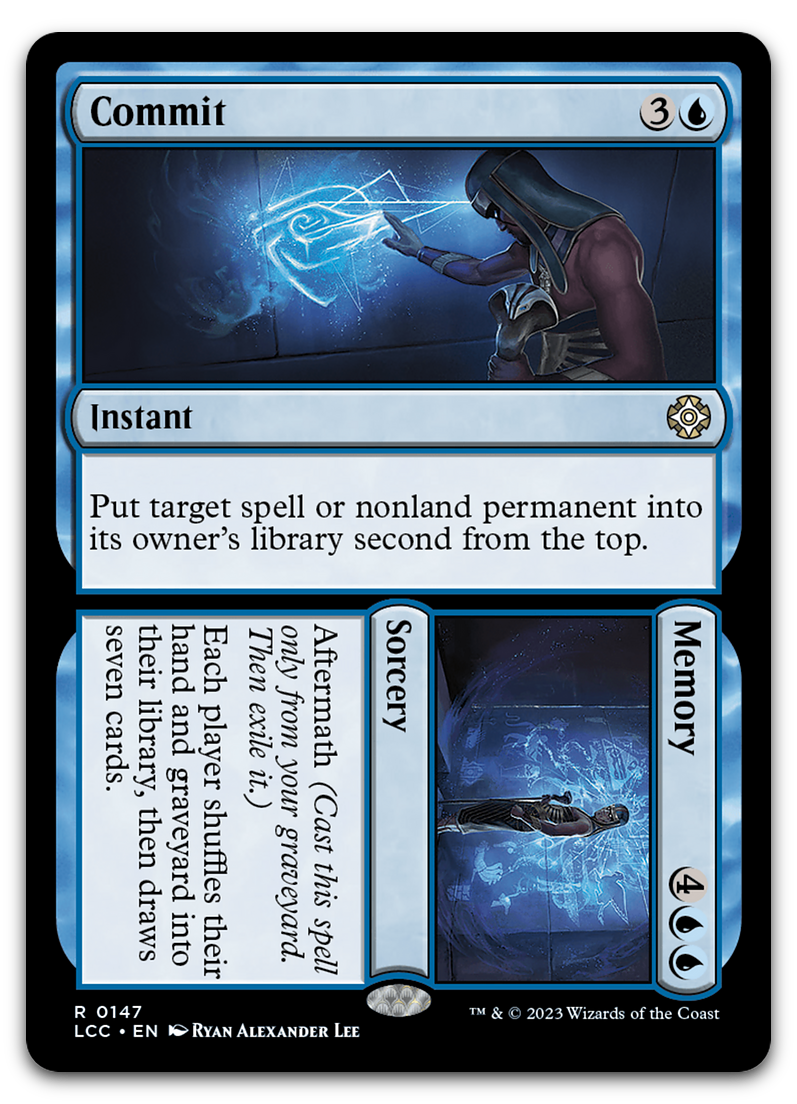 Commit // Memory (Commander: The Lost Caverns of Ixalan)