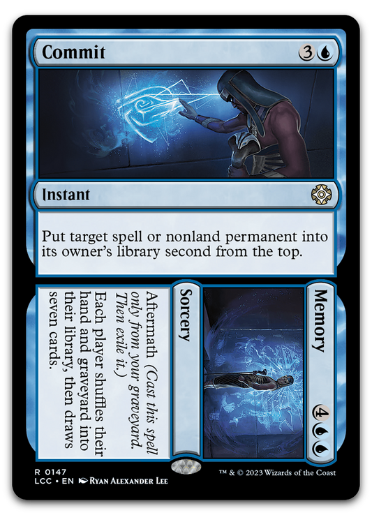 Commit // Memory (Commander: The Lost Caverns of Ixalan)