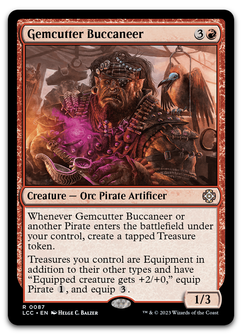 Gemcutter Buccaneer (Commander: The Lost Caverns of Ixalan)