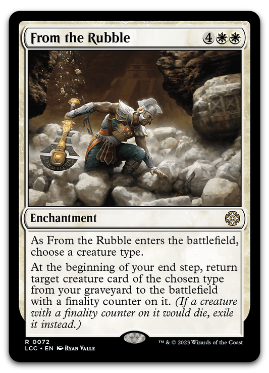 From the Rubble (Commander: The Lost Caverns of Ixalan)