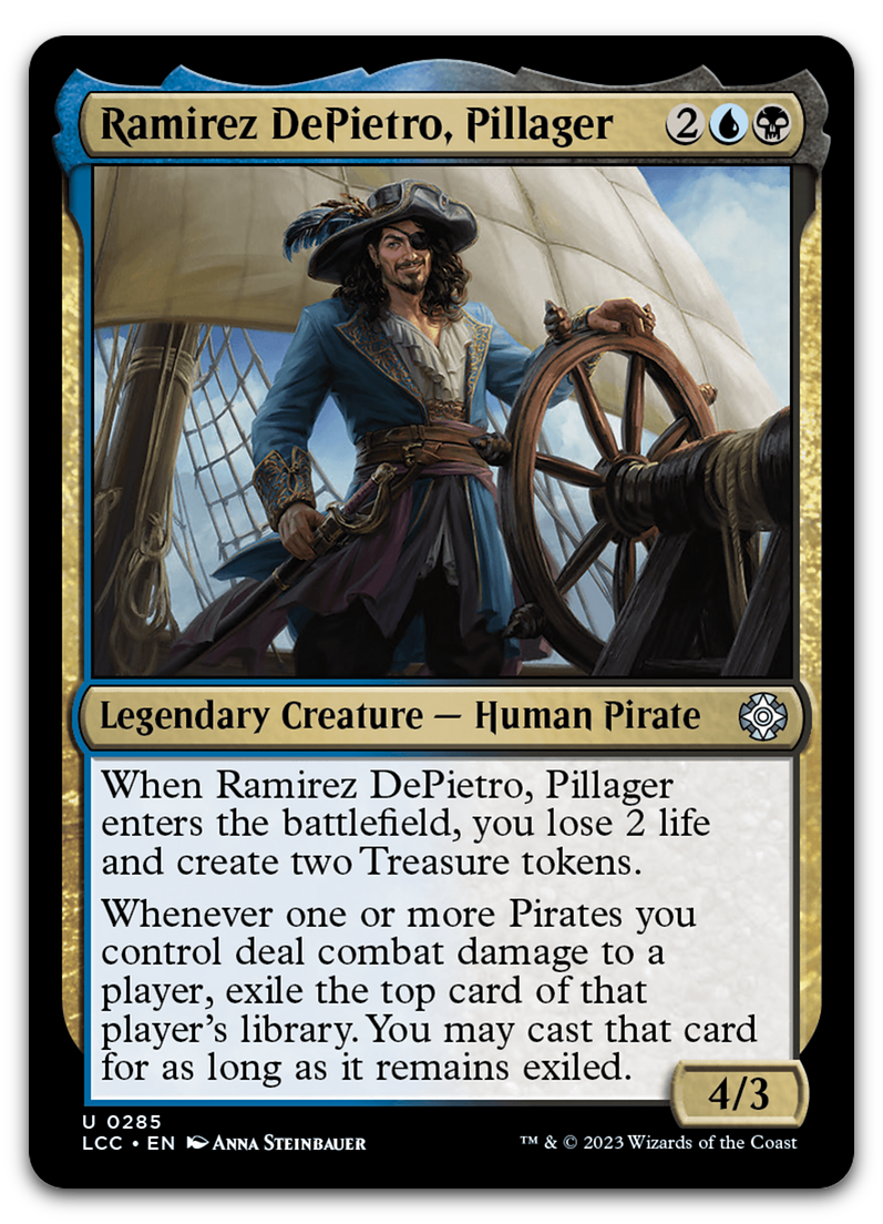 Ramirez DePietro, Pillager (Commander: The Lost Caverns of Ixalan)