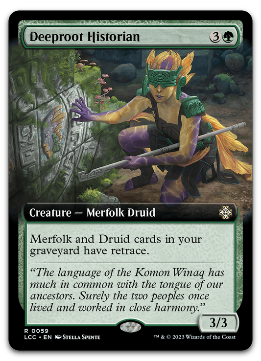 Deeproot Historian (Extended Art) (Commander: The Lost Caverns of Ixalan)