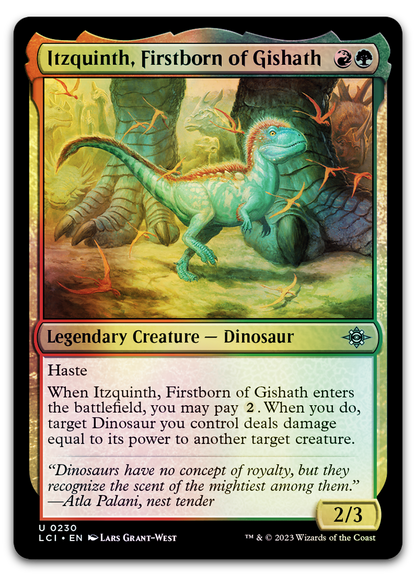 Itzquinth, Firstborn of Gishath (The Lost Caverns of Ixalan)