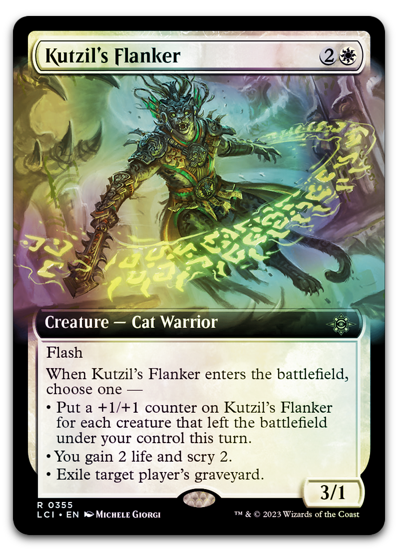 Kutzil's Flanker (Extended Art) (The Lost Caverns of Ixalan)