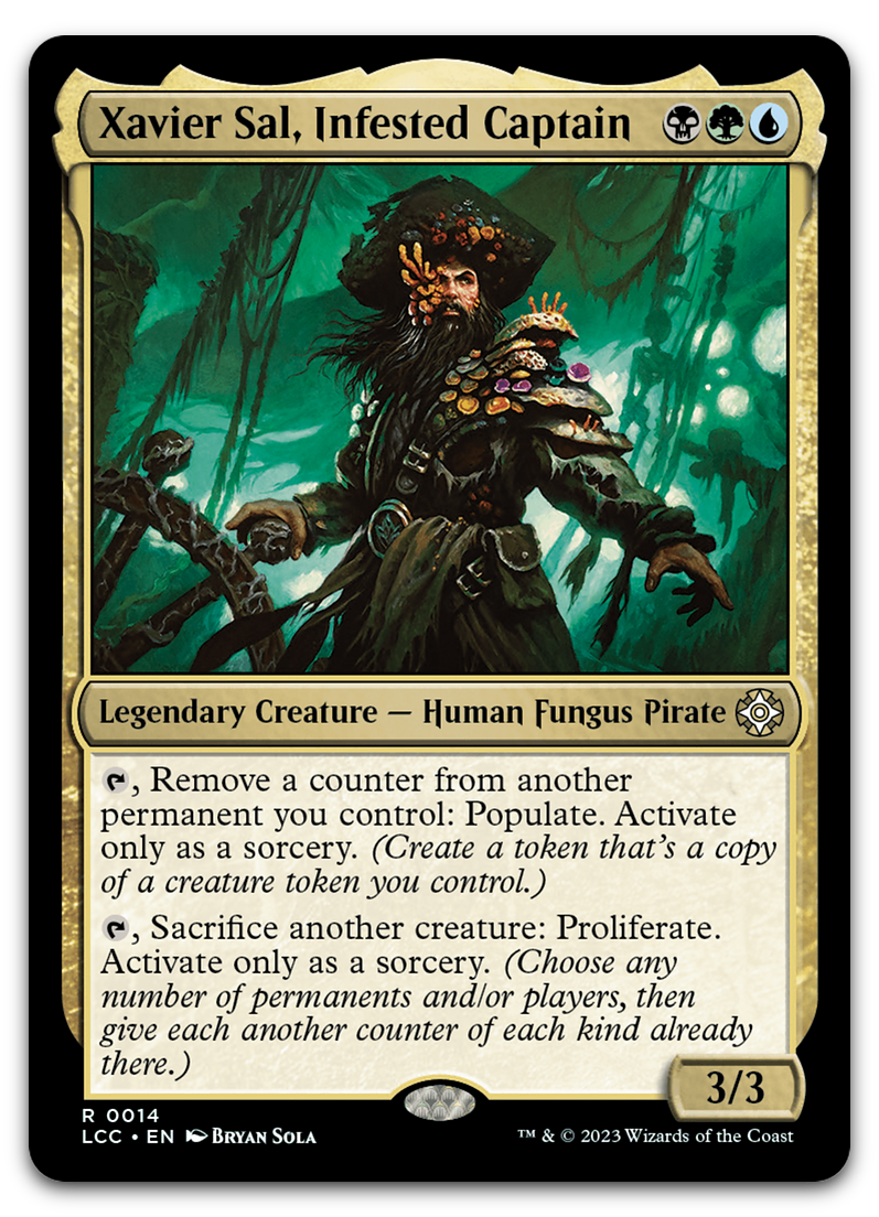 Xavier Sal, Infested Captain (Commander: The Lost Caverns of Ixalan)