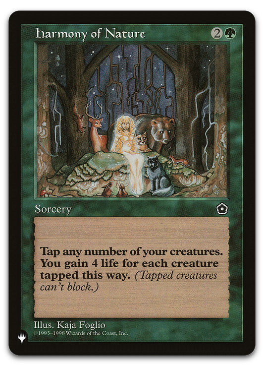 Harmony of Nature (The List Reprints)