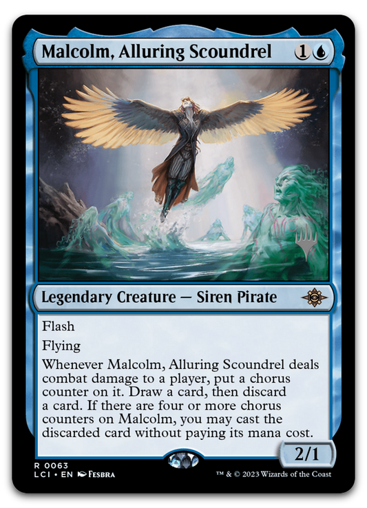 Malcolm, Alluring Scoundrel (Promo Pack: The Lost Caverns of Ixalan)