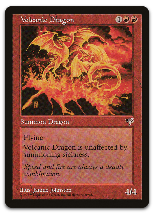 Volcanic Dragon (Mirage)
