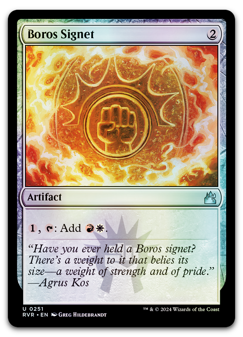 Boros Signet (Ravnica Remastered)