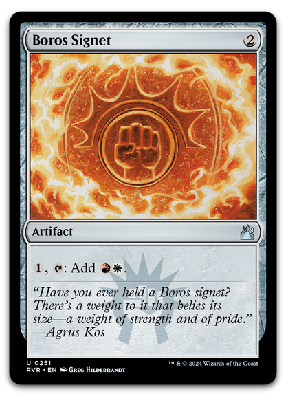 Boros Signet (Ravnica Remastered)