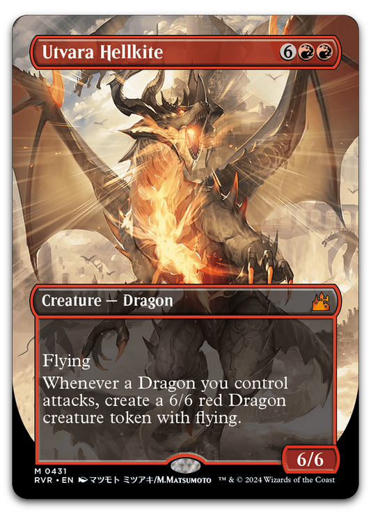 Utvara Hellkite (Anime Borderless) (Ravnica Remastered)