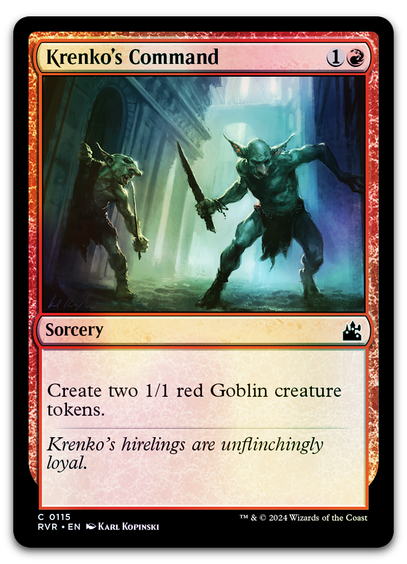 Krenko's Command (Ravnica Remastered)