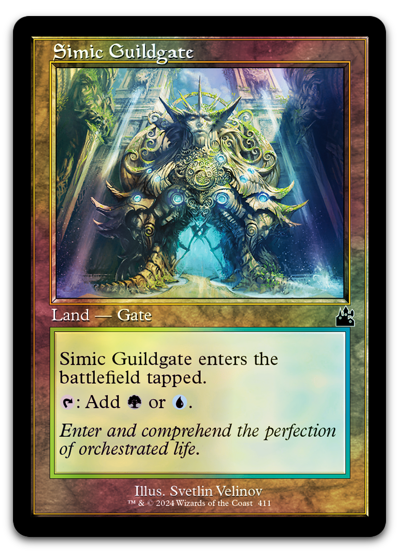 Simic Guildgate (Retro Frame) (Ravnica Remastered)