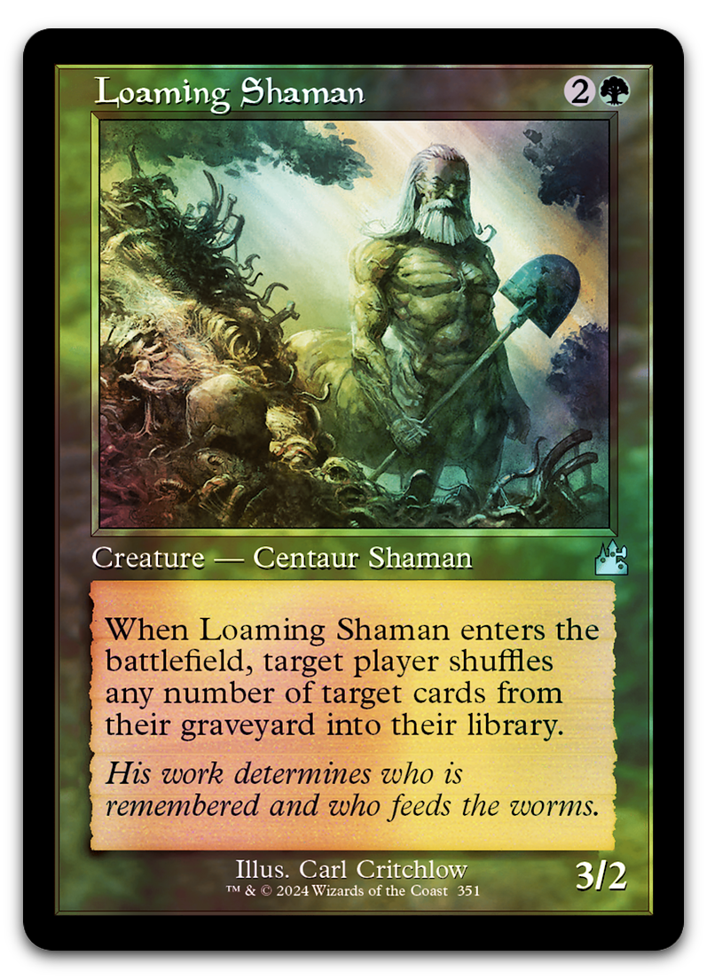 Loaming Shaman (Retro Frame) (Ravnica Remastered)