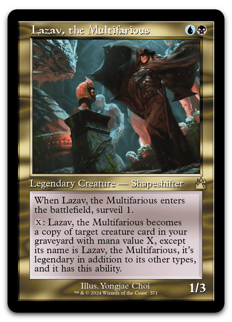 Lazav, the Multifarious (Retro Frame) (Ravnica Remastered)