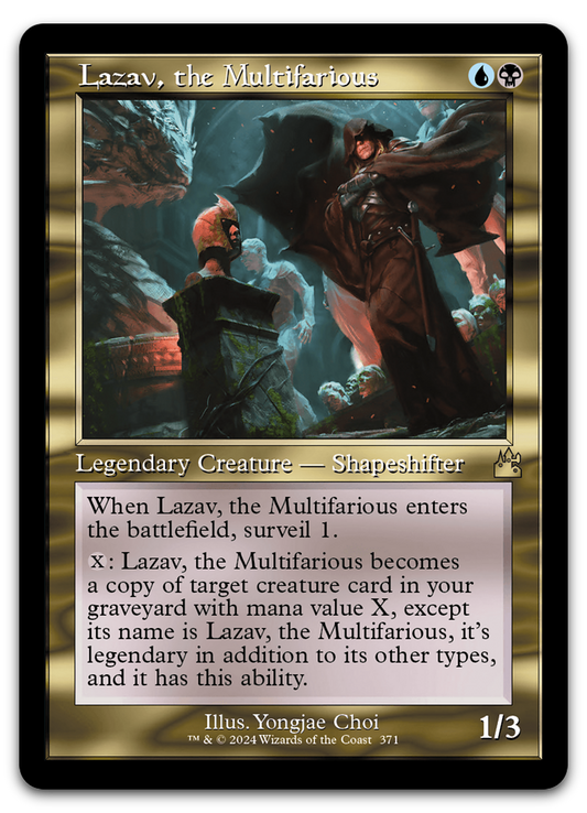 Lazav, the Multifarious (Retro Frame) (Ravnica Remastered)