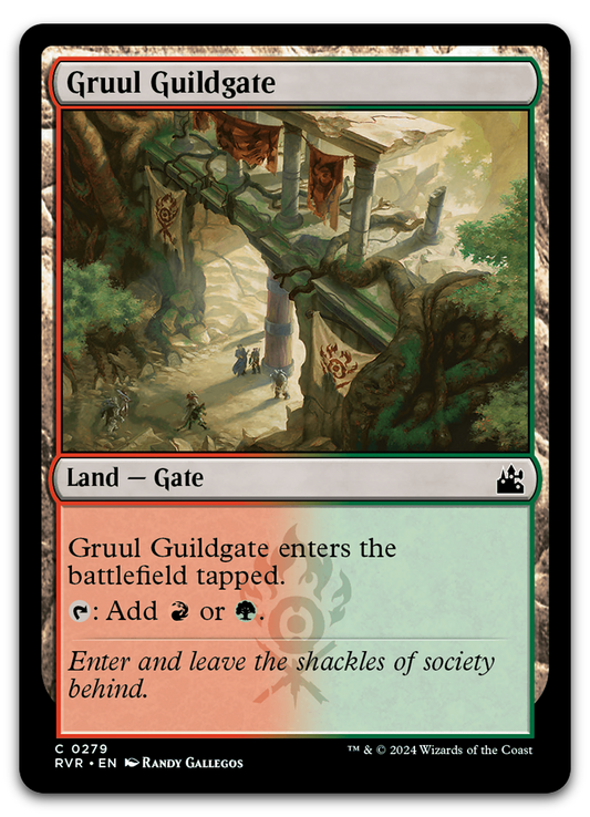 Gruul Guildgate (Ravnica Remastered)