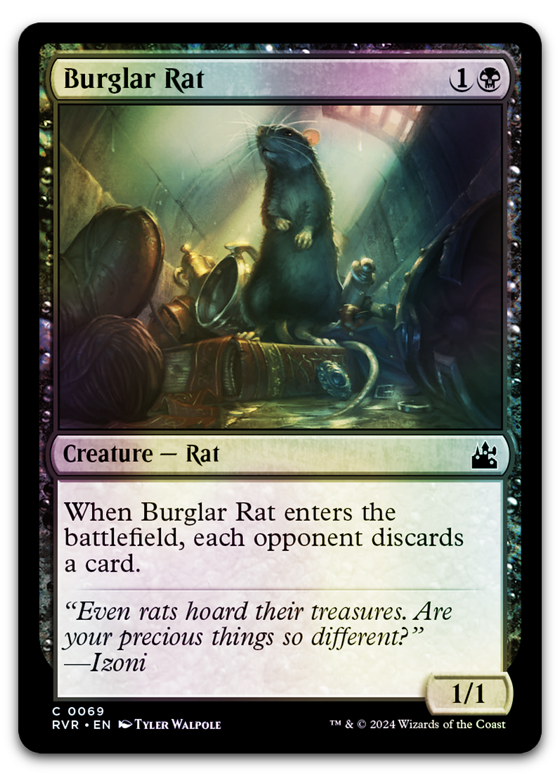 Burglar Rat (Ravnica Remastered)