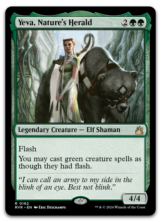 Yeva, Nature's Herald (Ravnica Remastered)