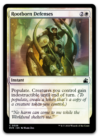 Rootborn Defenses (Ravnica Remastered)