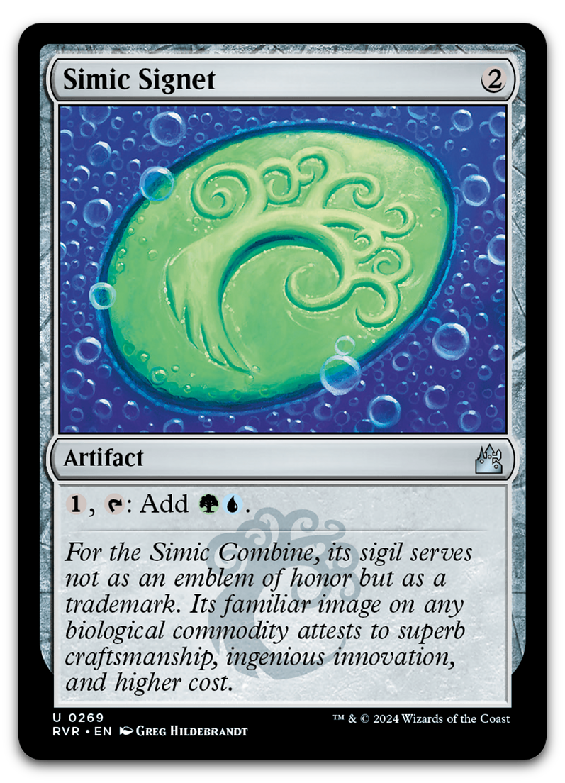 Simic Signet (Ravnica Remastered)