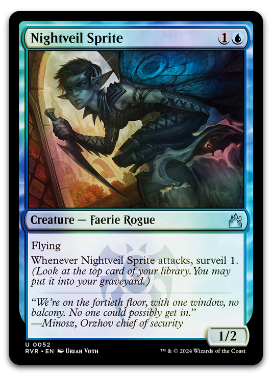 Nightveil Sprite (Ravnica Remastered)
