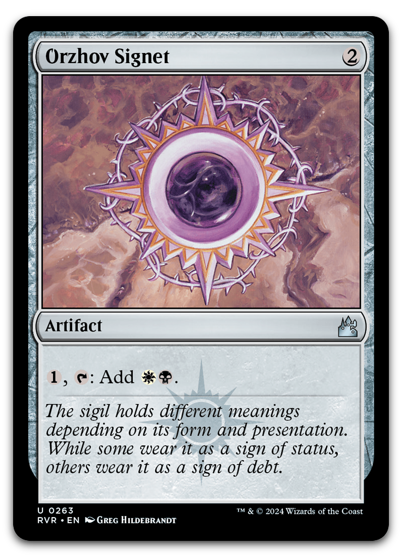 Orzhov Signet (Ravnica Remastered)