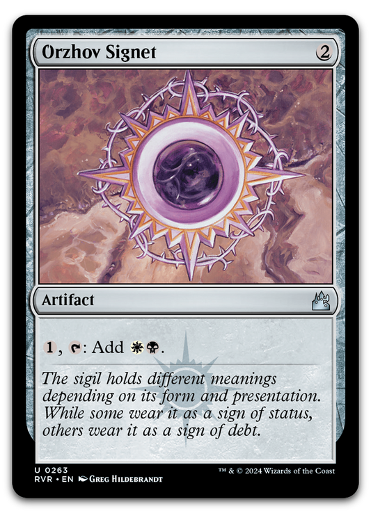 Orzhov Signet (Ravnica Remastered)