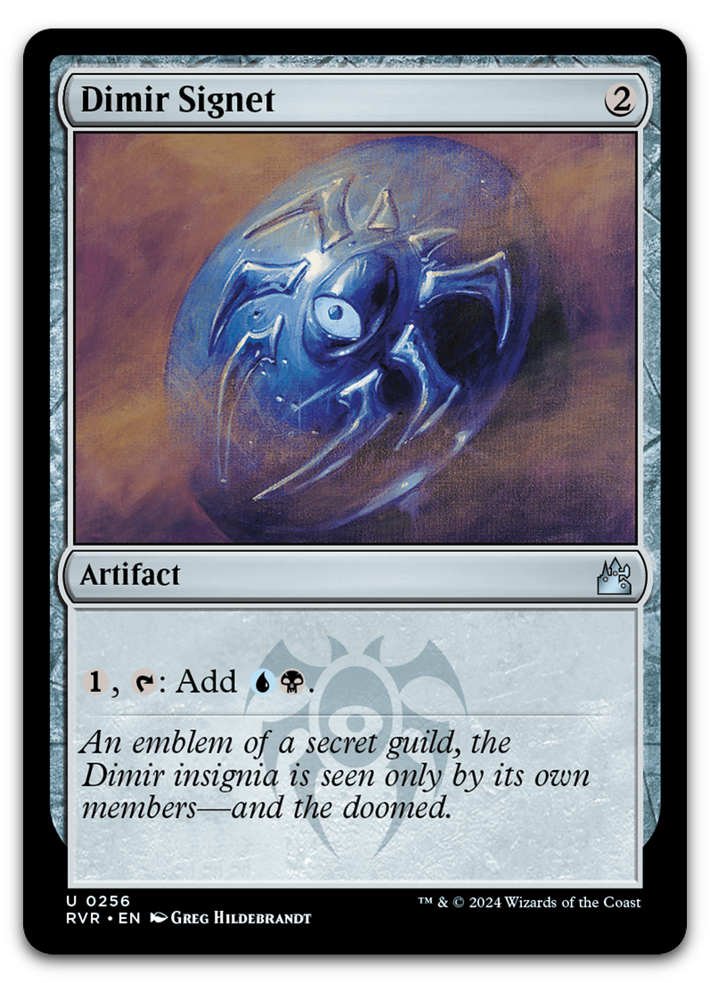 Dimir Signet (Ravnica Remastered)