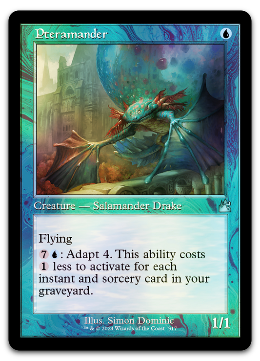 Pteramander (Retro Frame) (Ravnica Remastered)