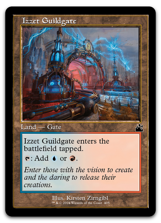 Izzet Guildgate (Retro Frame) (Ravnica Remastered)