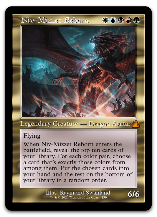 Niv-Mizzet Reborn (Retro Frame) (Ravnica Remastered)