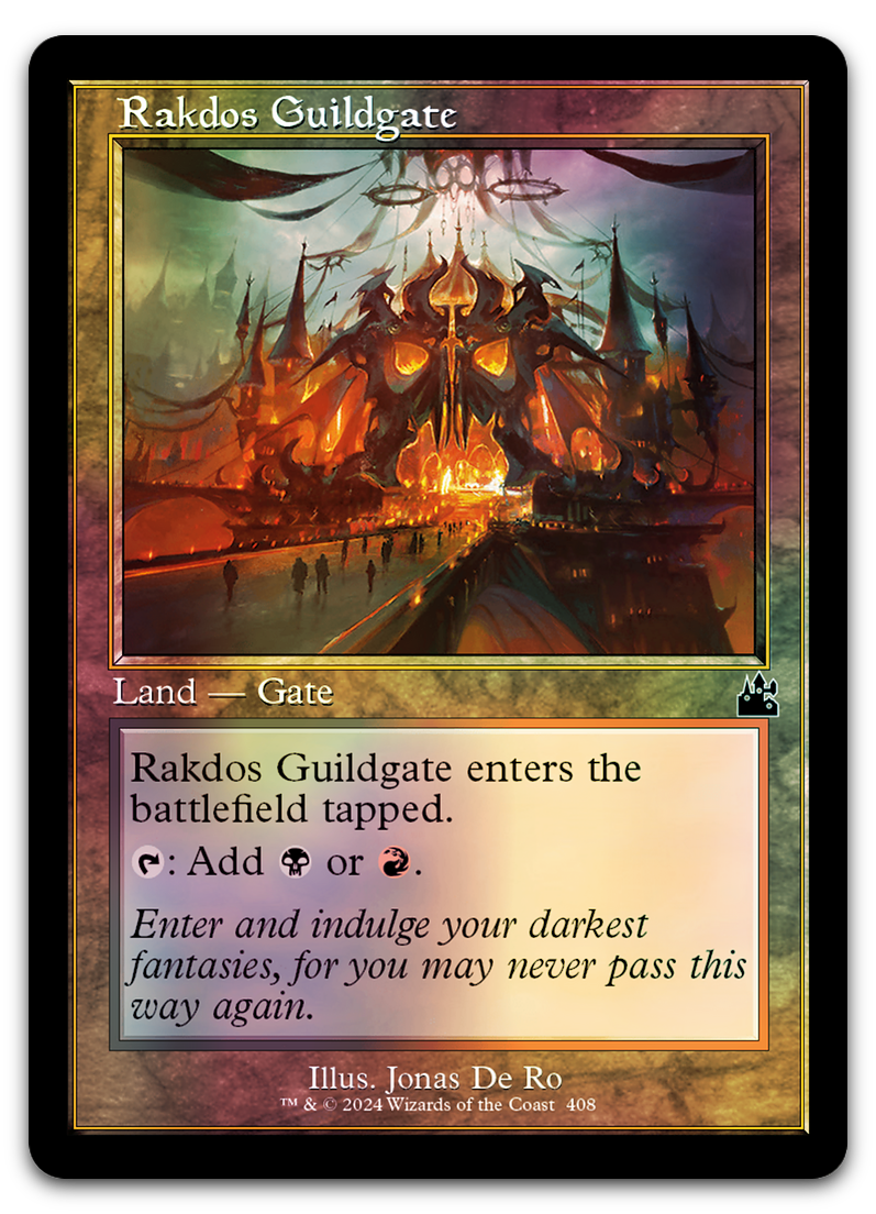 Rakdos Guildgate (Retro Frame) (Ravnica Remastered)