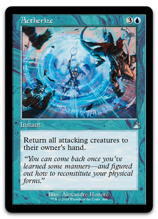 Aetherize (Retro Frame) (Ravnica Remastered)
