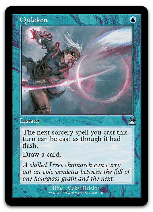 Quicken (Retro Frame) (Ravnica Remastered)