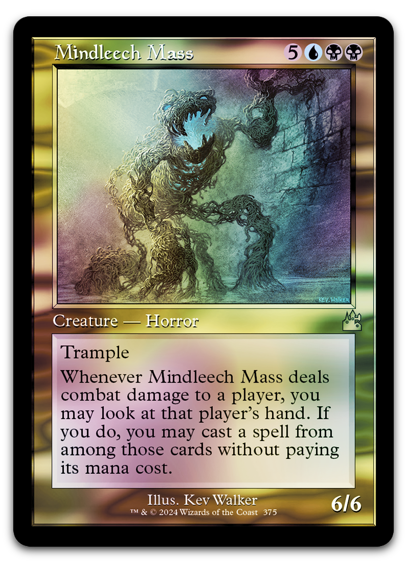 Mindleech Mass (Retro Frame) (Ravnica Remastered)