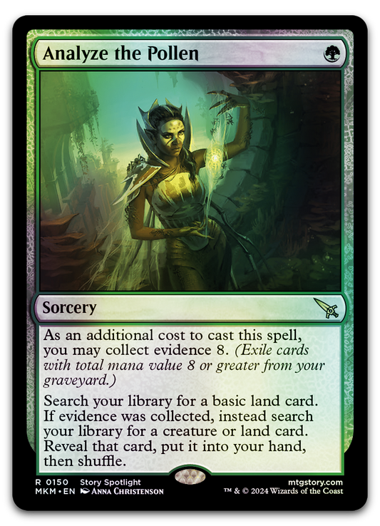 Analyze the Pollen (Murders at Karlov Manor)