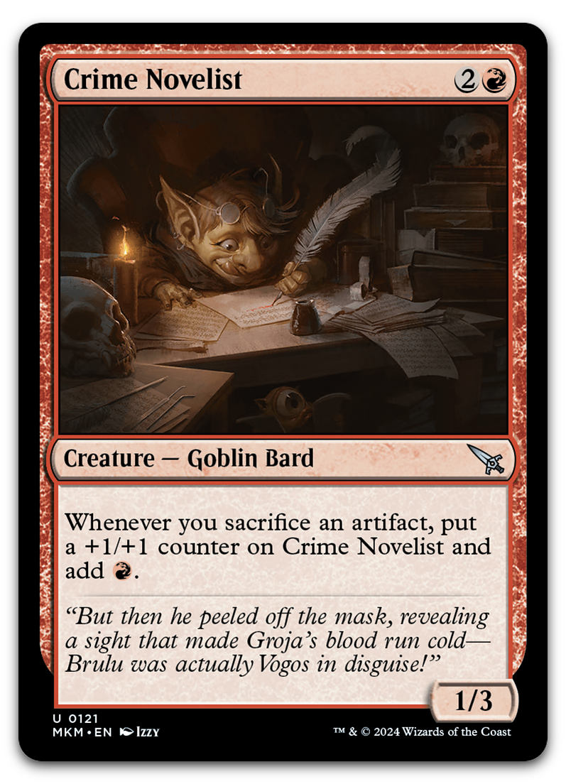 Crime Novelist (Murders at Karlov Manor)